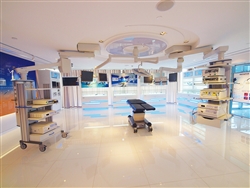 上海トレーニングセンターに併設された外科機器のショールーム