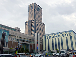 札幌駅前の再開発で動きがあった（写真右が「北5西1・西2地区」の計画地）