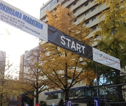 今シーズンの初戦となった横浜マラソン（12年12月）