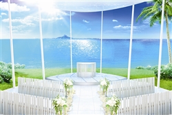 T＆Gが沖縄に9月に開業する「白の教会」チャペル内観