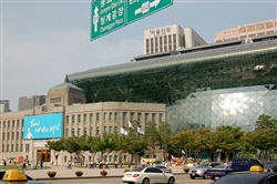 ソウル中区に位置するソウル市役所ビル