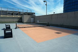 「ラックハウジング Pickleball Base Osaka」のコート