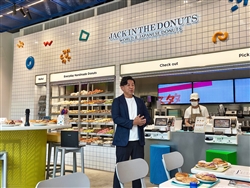 JACK IN THE DONUTSの今後の展開を語る北浦氏