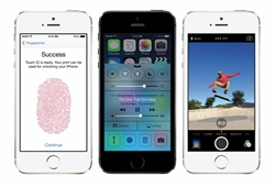 「iPhone5S」は世界初の指紋認証機能も注目された