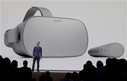 Oculus GOを発表したFacebookのマーク・ザッカーバーグCEO