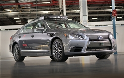 トヨタの自動運転 新型実験車「Platform3.0」（提供：トヨタ自動車）