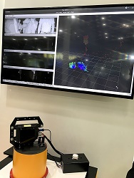 東京モーターショーで展示されたコンチネンタルの3D-LiDAR