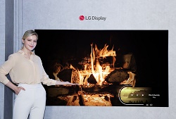 LG Displayの77インチ次世代テレビ用有機ELディスプレー