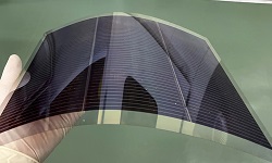 インクジェットで試作したPSCモジュール（リコー）