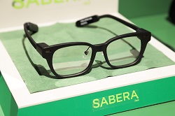 日本発のARグラス「SABERA」