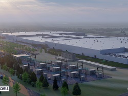 LGESとGMが新たに整備する米テネシー州スプリングヒルの工場の完成イメージ図