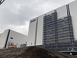 TSMC熊本工場も年末から一部装置を搬入予定（23年7月撮影
