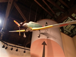 戦前の日本の戦闘機は世界に恐れられた（多摩川精機本社の展示場）